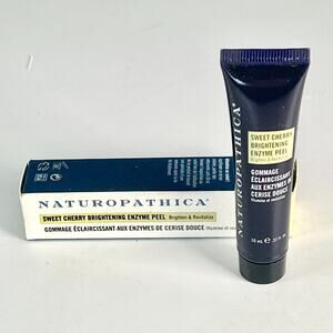 Naturopathica Sweet Cherry Brightening Enzyme Peel Exfoliate Travel .33 oz NIB